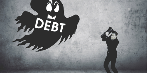 The ghost of debt hanging over man